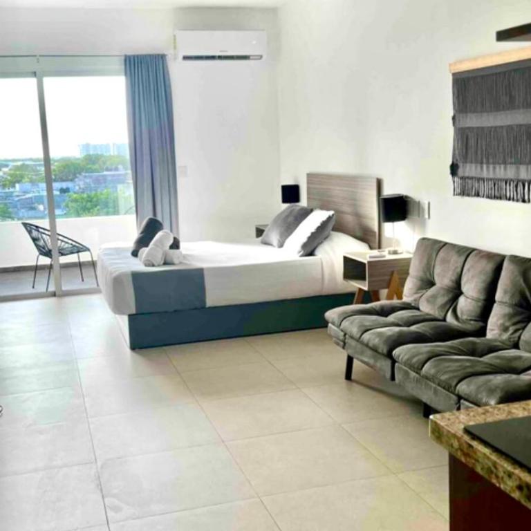 Hermoso estudio minimalista a 10 minutos del mar - One-Bedroom Apartment - 4