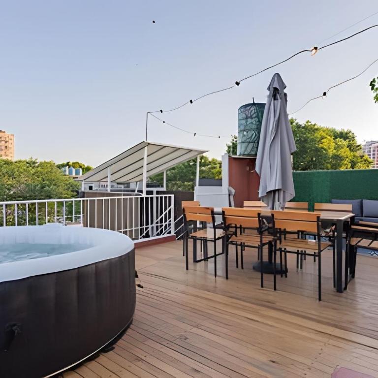 Great house w/ private terrace BBQ & Jacuzzi - Villa de 3 dormitorios - 15