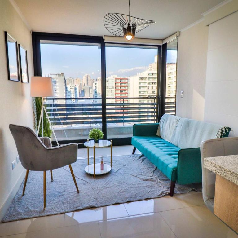 HOM I A Estrenar Luminoso Depto 3PAX con Terraza - Apartamento - 4