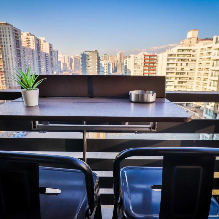 HOM I A Estrenar Luminoso Depto 3PAX con Terraza - Apartamento - 2