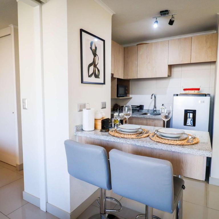 HOM I A Estrenar Luminoso Depto 3PAX con Terraza - Apartamento - 28
