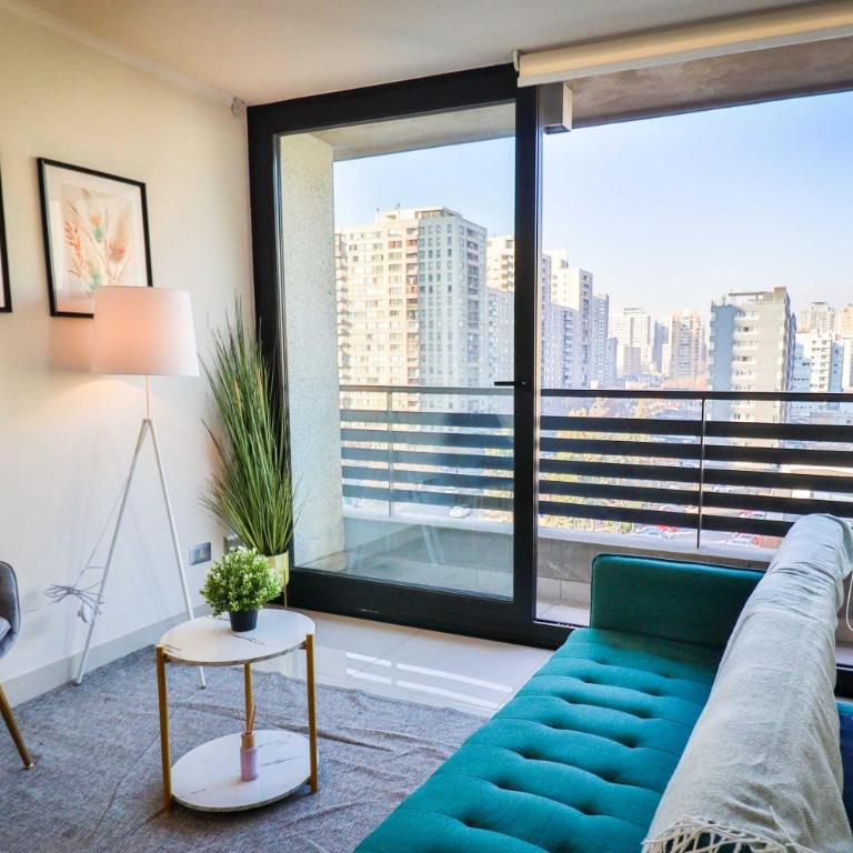 HOM I A Estrenar Luminoso Depto 3PAX con Terraza - Apartamento - 5