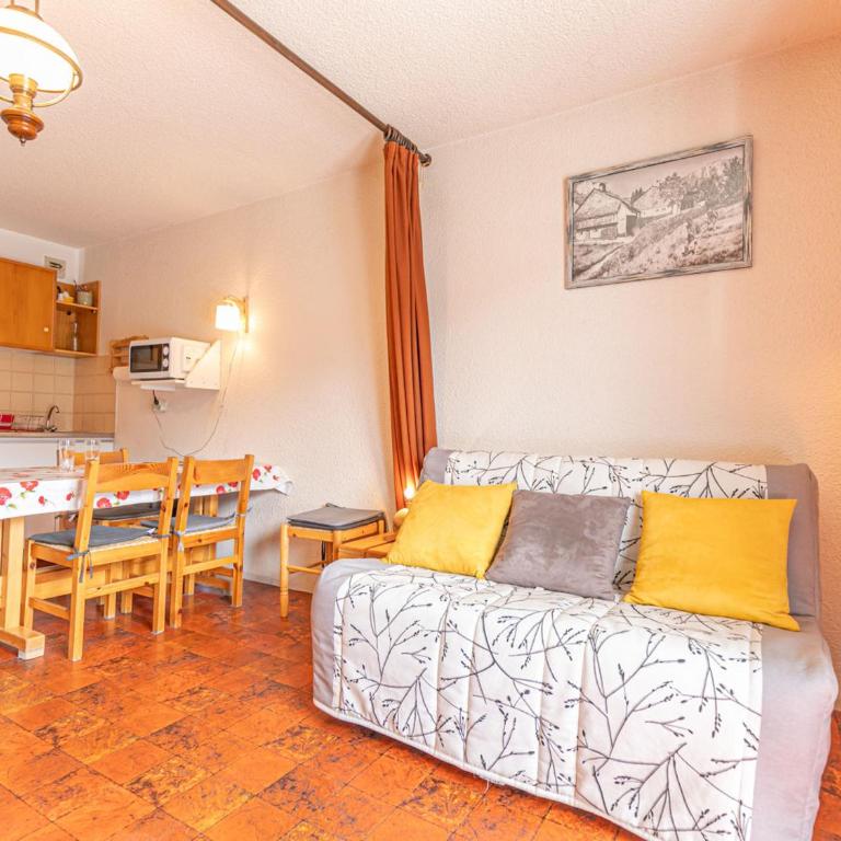 Studio lumineux 2* pour 3 pers, proche remontées, balcon - Estudio - 5