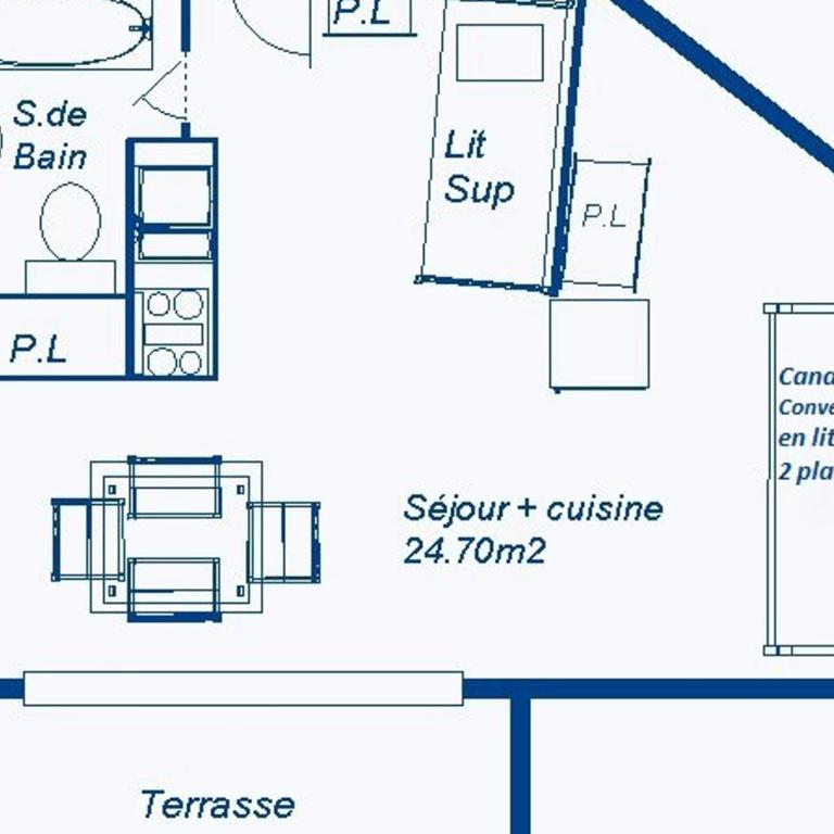 Studio 4 pers, terrasse sud, WiFi, animaux ok - FR-1-840-24 - Studio - 8