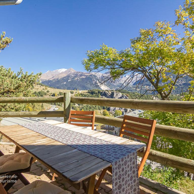 Aussois : Appartement 2 pièces, terrasse, 6 pers, animaux admis, WIFI - FR-1-840-10 - Apartamento - 9