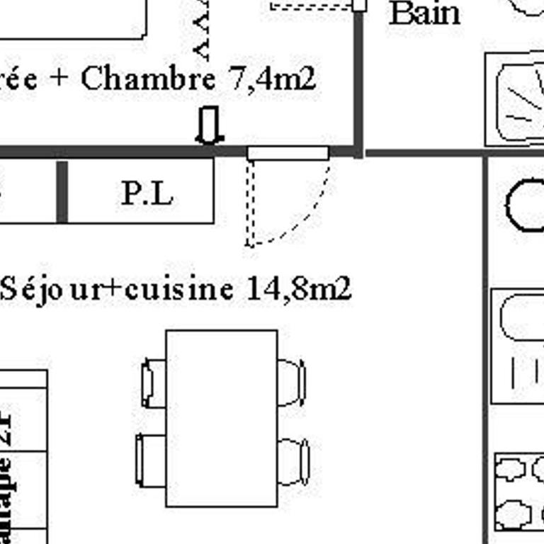 Appartement cosy 2 pièces pour 4 pers à Aussois, proche des pistes - Studio - 7