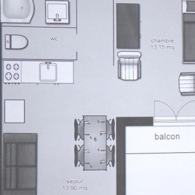 Appartement à Aussois, 34m², 4 pers, proche remontées mécaniques - Appartamento con 1 Camera da Letto - 2