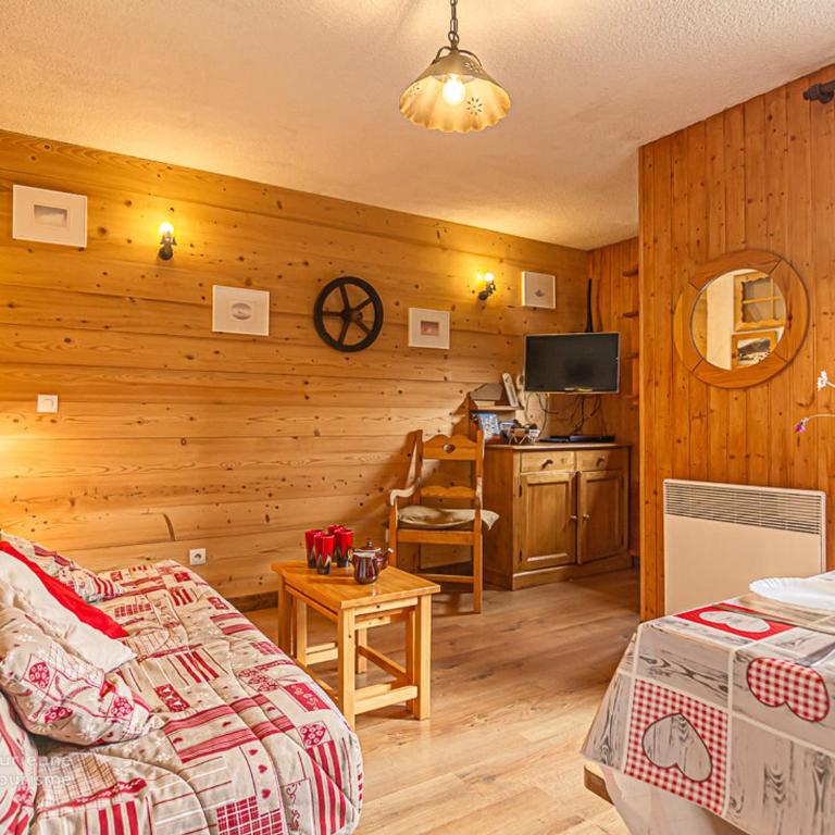 Studio cabine pour 4 personnes au pied des pistes à Aussois - Studio - 2