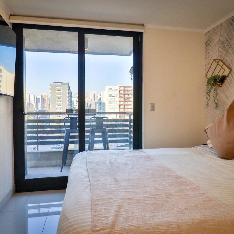 HOM I Amplio Depto 1D1B 3PAX con Terraza en STGO - Apartamento - 2