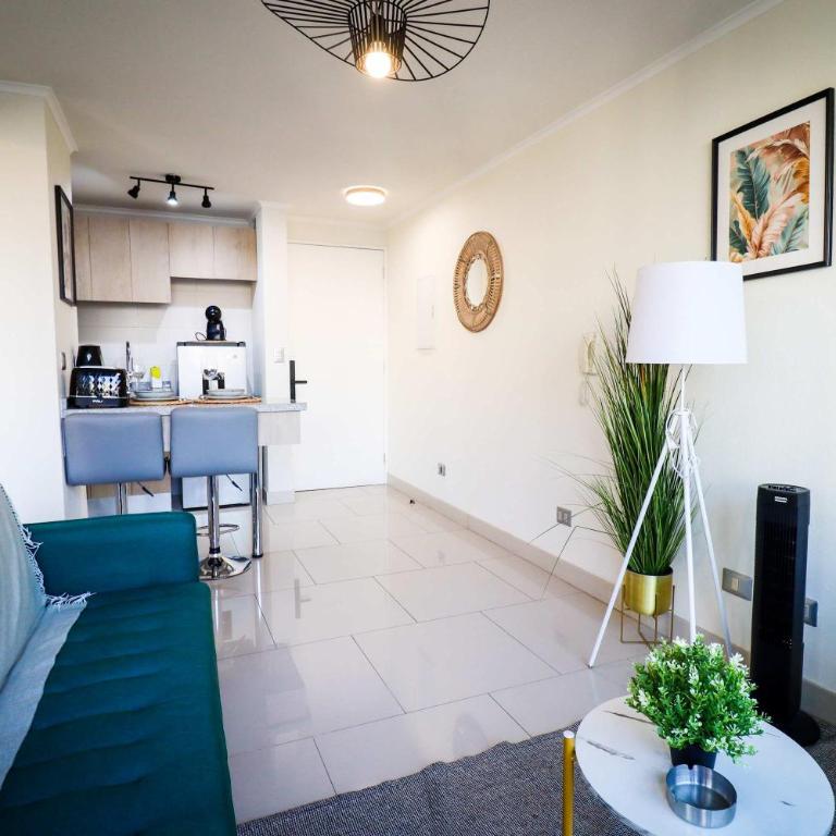 HOM I Amplio Depto 1D1B 3PAX con Terraza en STGO - Apartamento - 10