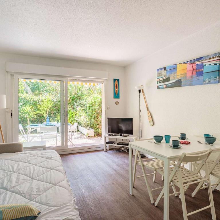 Charmant studio avec terrasse et parking à Biarritz - FR-1-3-629 - Estudio - 6