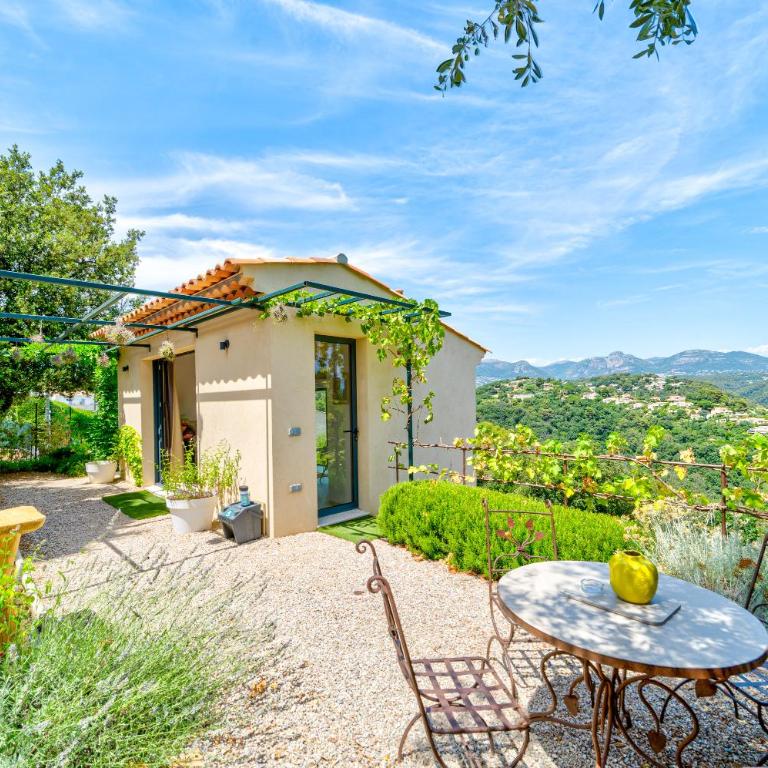 Tiny House - St-Paul-de-Vence - private jacuzzi - panoramic view - Casa con 1 dormitorio - 22