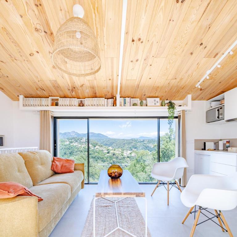 Tiny House - St-Paul-de-Vence - private jacuzzi - panoramic view - Casa con 1 dormitorio - 24