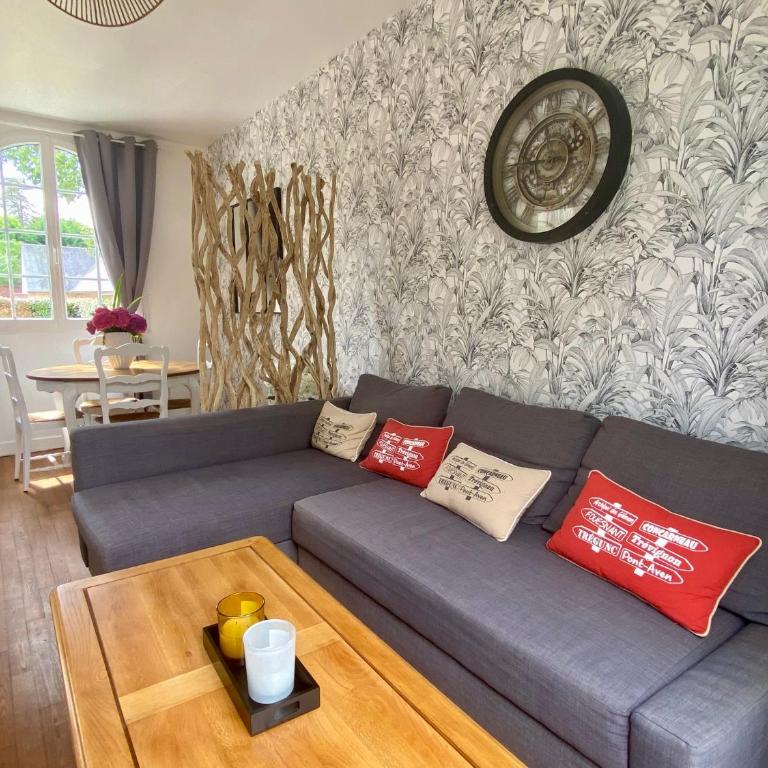 L'Oasis, Maison avec jardin au Cabellou Concarneau - Maison 2 Chambres - 2