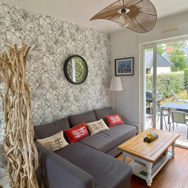 L'Oasis, Maison avec jardin au Cabellou Concarneau - Maison 2 Chambres - 6