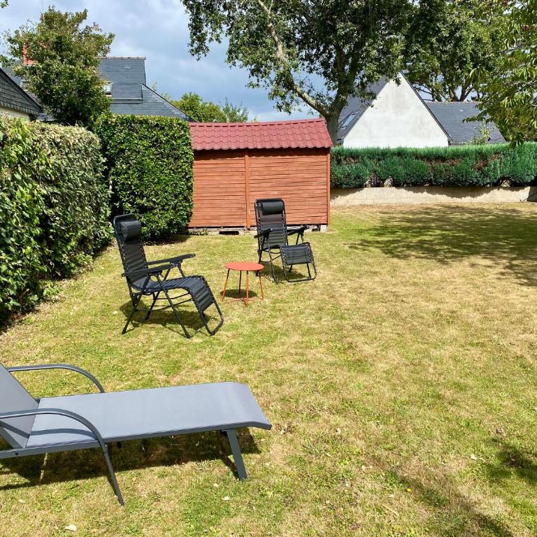 L'Oasis, Maison avec jardin au Cabellou Concarneau - Maison 2 Chambres - 28