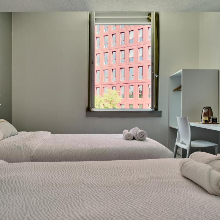 The Originals City, Hôtel Quai33, Saint-Etienne - Gare Chateaucreux - Chambre 2 Lits King-Size - 3