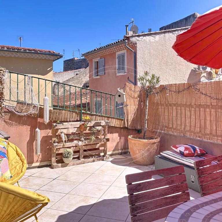 La Margounette duplex classé 3 etoiles grande terrasse - One-Bedroom Apartment with Terrace - 18