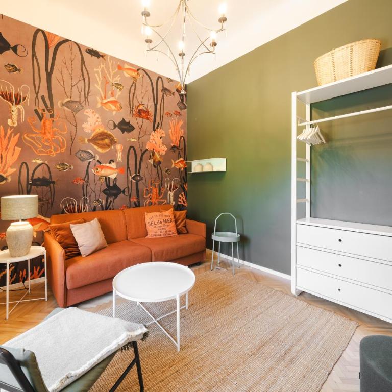 Orange Flat by GrazRentals Design Apartment 72m2 & Free Parking - Apartment mit 2 Schlafzimmern - 3