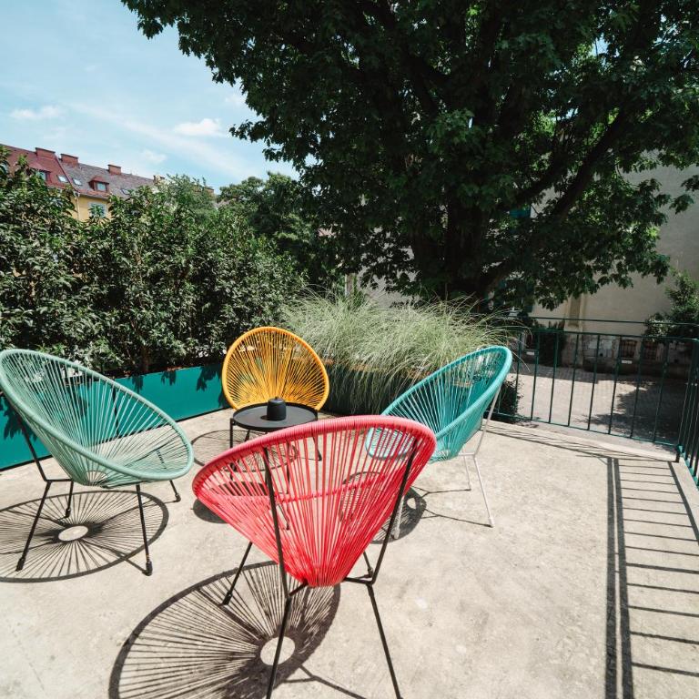 Golden Flat by GrazRentals Terrace & Garden View & Free Parking - Apartment mit Gartenblick - 16