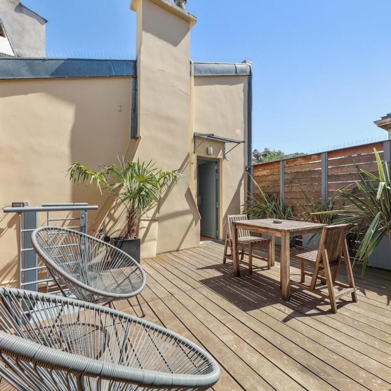 Cozy studio & private terrace - Appartement 1 Chambre - 5