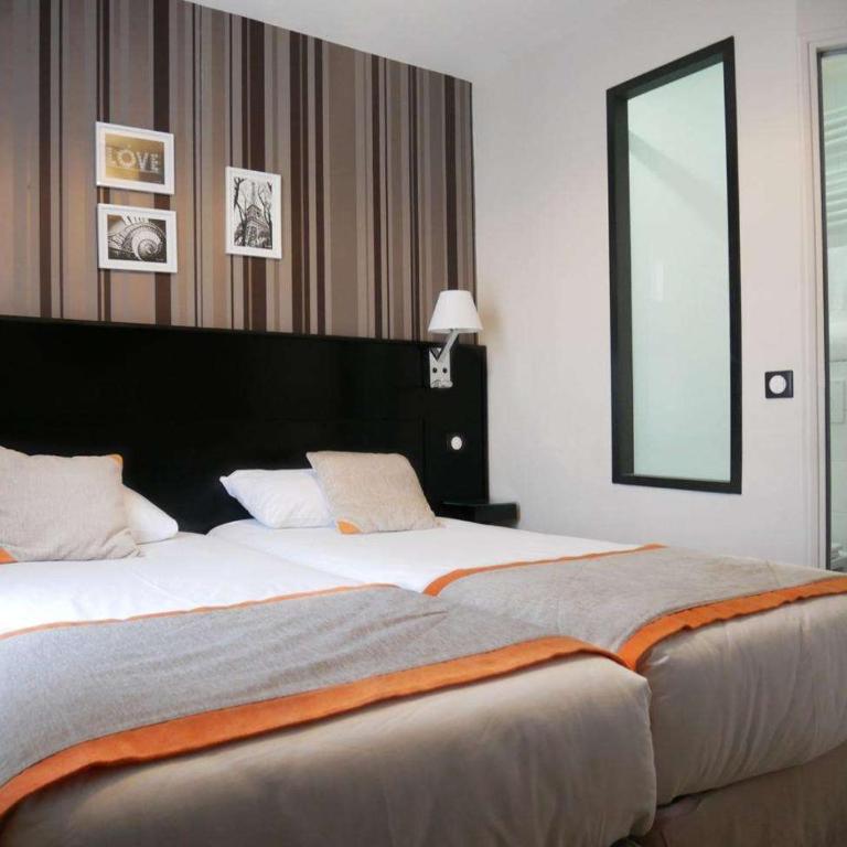 Bonséjour Montmartre - Habitación Doble con baño privado - 2 camas - 2