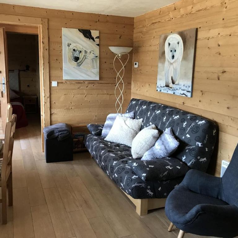Superbe 3 Pièces, Terrasse, Sud, Proche Remontées et Navettes, Equipé, 4 Pers, Châtel - FR-1-676-7 - Appartement - 1