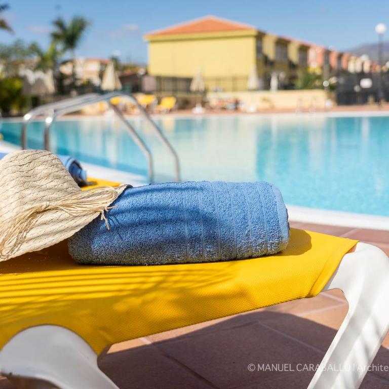 Duplex Meloneras 3 dormitorios piscina y parking - Three-Bedroom Apartment - 38