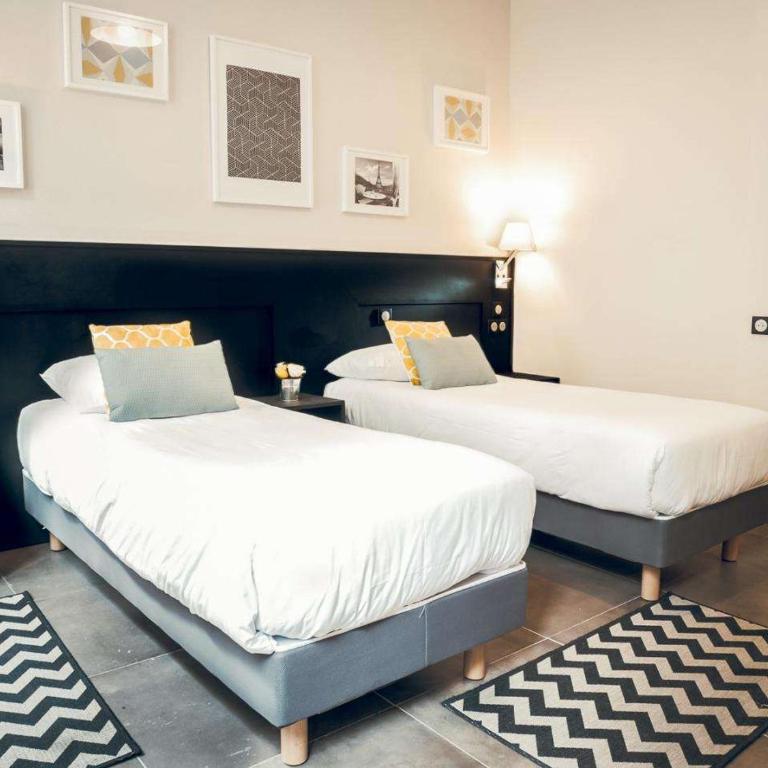 Bonséjour Montmartre - Habitación Doble adaptada para personas con discapacidad - 2 camas - 3