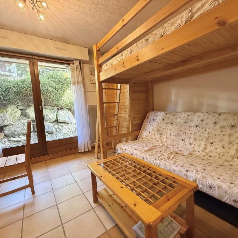 Appartement cosy à 500m du centre, 5 pers, terrasse, parking, casier à ski - Praz-sur-Arly - Appartement 1 Chambre - 4