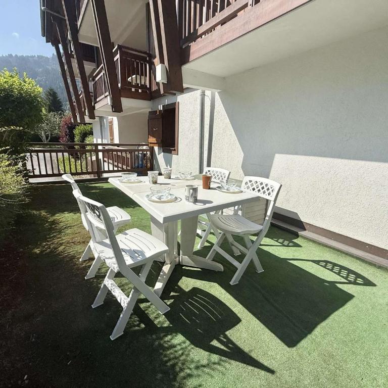 Appartement cosy à 500m du centre, 5 pers, terrasse, parking, casier à ski - Praz-sur-Arly - Appartement 1 Chambre - 16