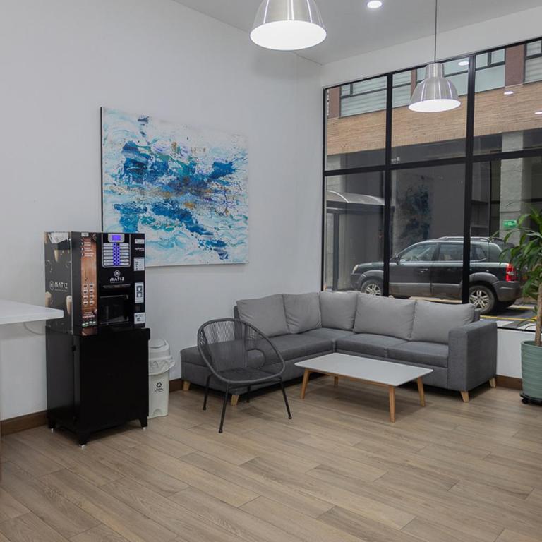 Moderno Apto en Chapinero, Bogotá, junto al Parque de los Hippies - One-Bedroom Apartment - 21