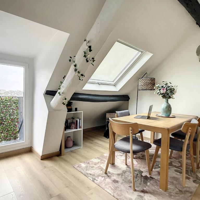 Bel Appart Center of Paris vue sur tout Paris - Apartamento de 1 dormitorio - 12