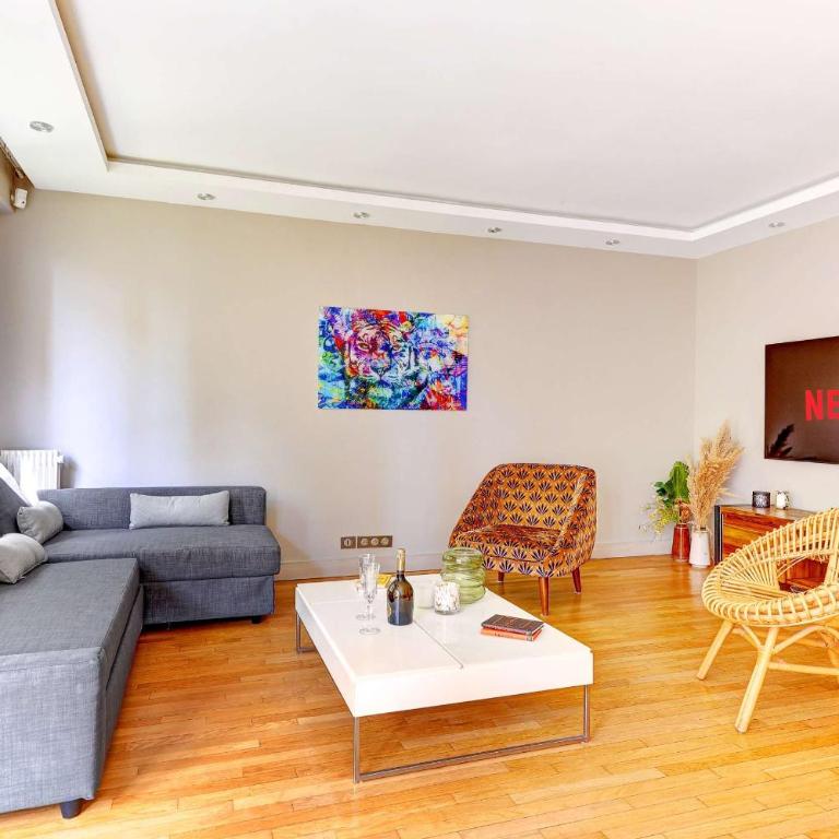 BM-Appartement chic avec terrasse - Champs-Elysees - Apartamento - 15