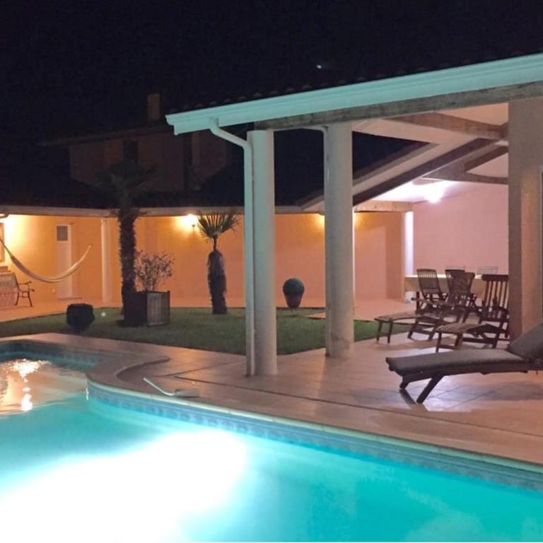 Villa Temara à Soustons Plage , piscine , Golf, Lac Marin - Villa - 11