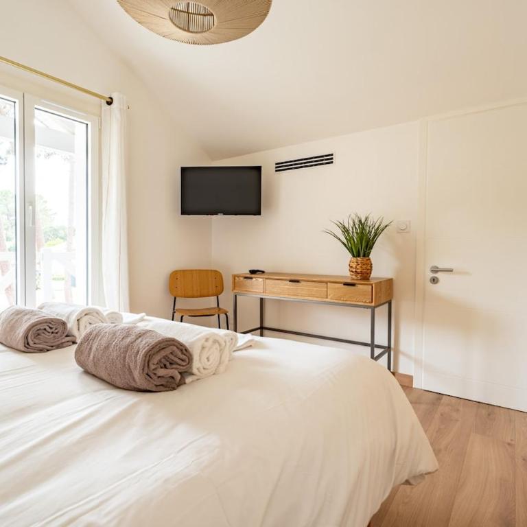 Villa Ravel à Capbreton, piscine et détente - Villa mit 1 Schlafzimmer - 12