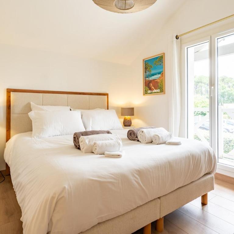 Villa Ravel à Capbreton, piscine et détente - Villa mit 1 Schlafzimmer - 13