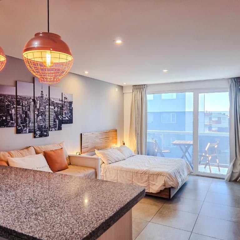 Chula Vista BULNES - Modernos Estudio con vista al mar y cochera en Punta Mogotes - Apartamento con vistas al mar - 4