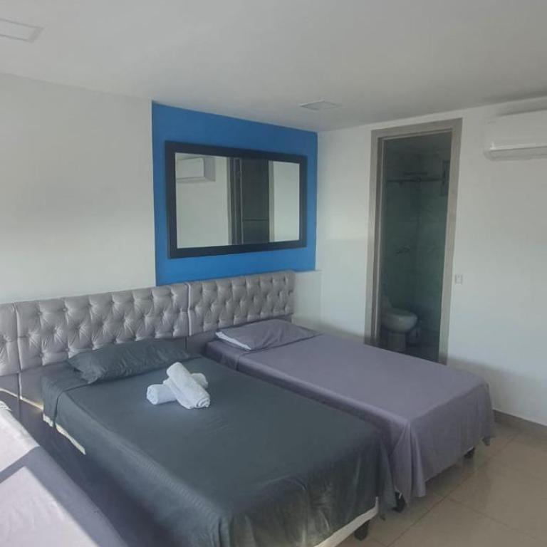 Lodging Palmetto apto 4 Bocagrande - Two-Bedroom Apartment - 9