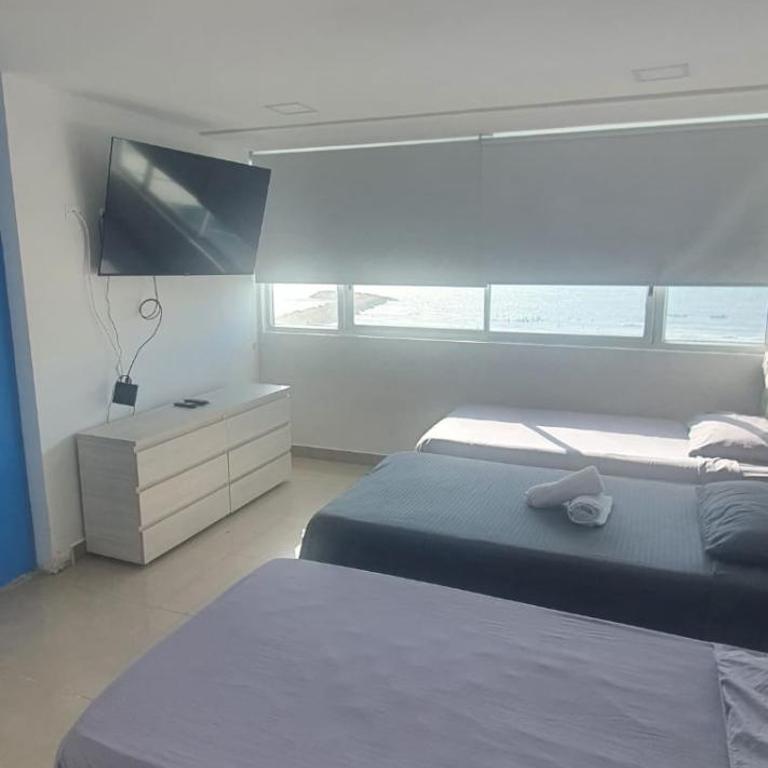 Lodging Palmetto apto 4 Bocagrande - Two-Bedroom Apartment - 15