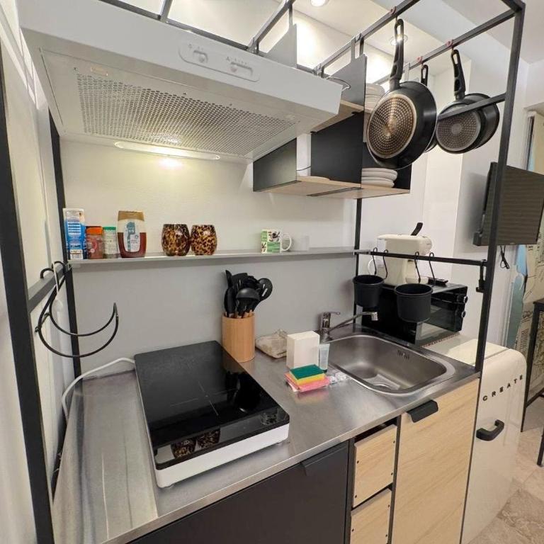 ⁂ Studio Vieux-Nice climatisé: charme commodités - Appartement 1 Chambre - 20