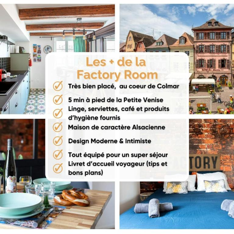 Hyper centre Colmar The Factory Room - Apartment mit 1 Schlafzimmer - 10
