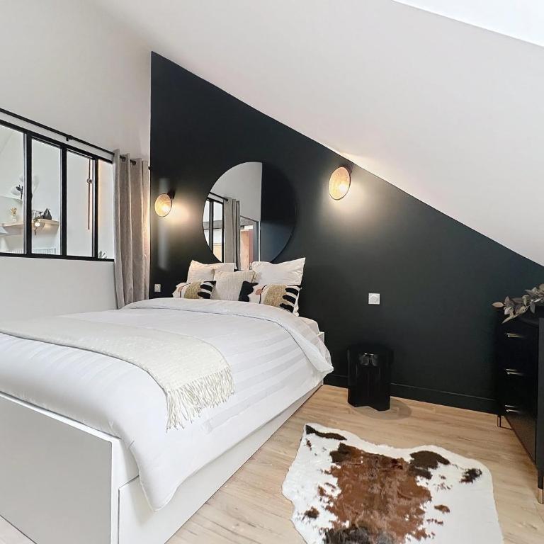 Jungle - Appartement - Cathédrale 4 min - Centre - Reims - Apartment mit 1 Schlafzimmer - 1