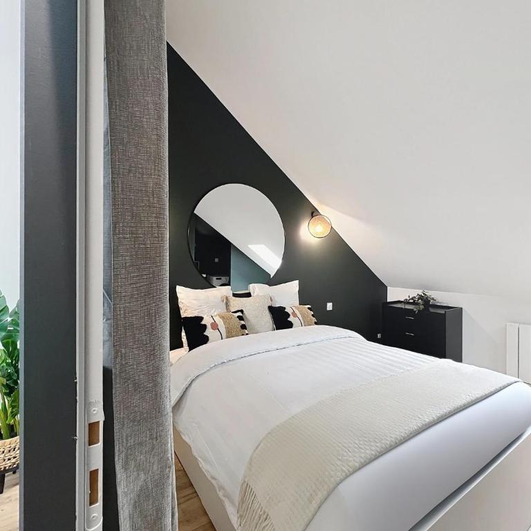 Jungle - Appartement - Cathédrale 4 min - Centre - Reims - Apartment mit 1 Schlafzimmer - 19