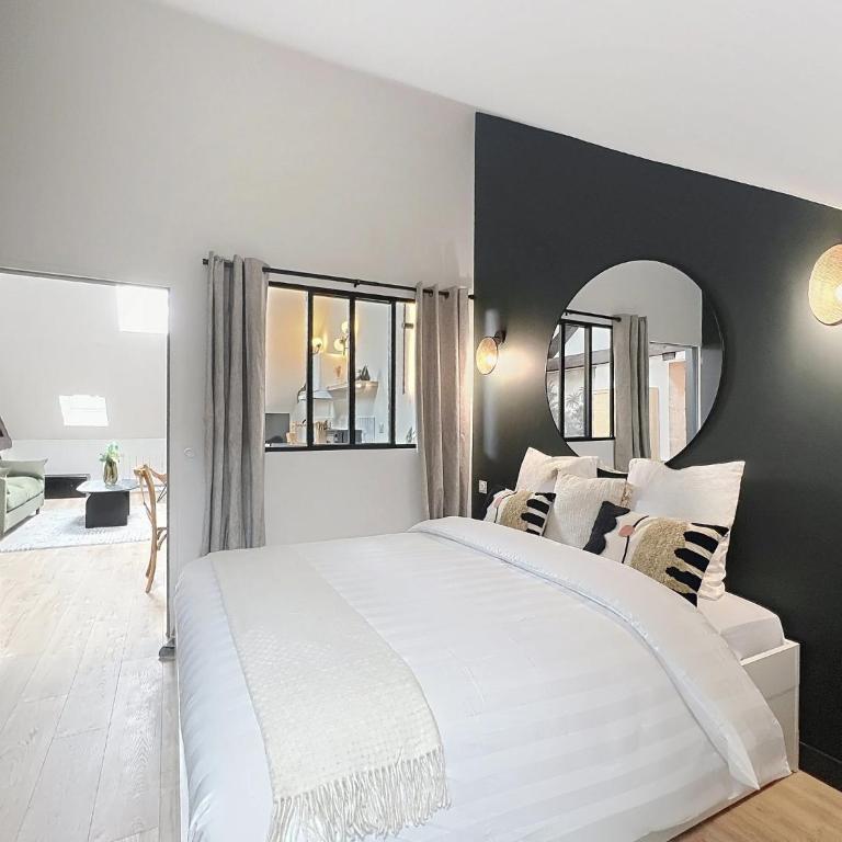 Jungle - Appartement - Cathédrale 4 min - Centre - Reims - Apartment mit 1 Schlafzimmer - 16