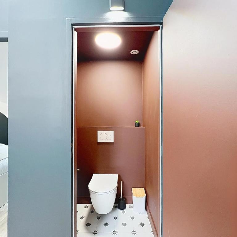 Jungle - Appartement - Cathédrale 4 min - Centre - Reims - Apartment mit 1 Schlafzimmer - 25