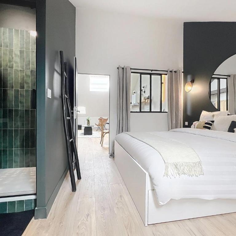 Jungle - Appartement - Cathédrale 4 min - Centre - Reims - Apartment mit 1 Schlafzimmer - 14