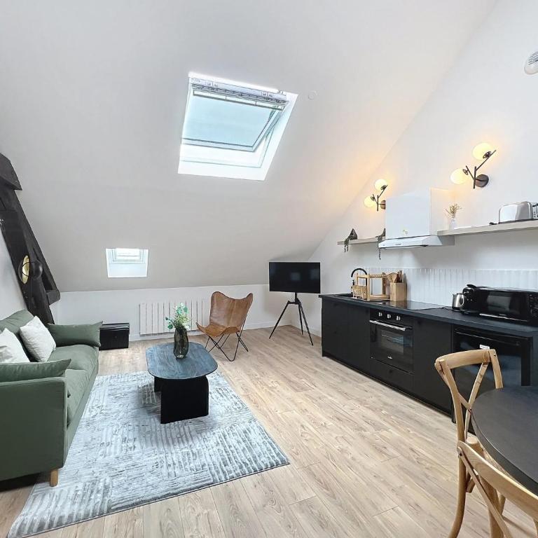 Jungle - Appartement - Cathédrale 4 min - Centre - Reims - Apartment mit 1 Schlafzimmer - 26