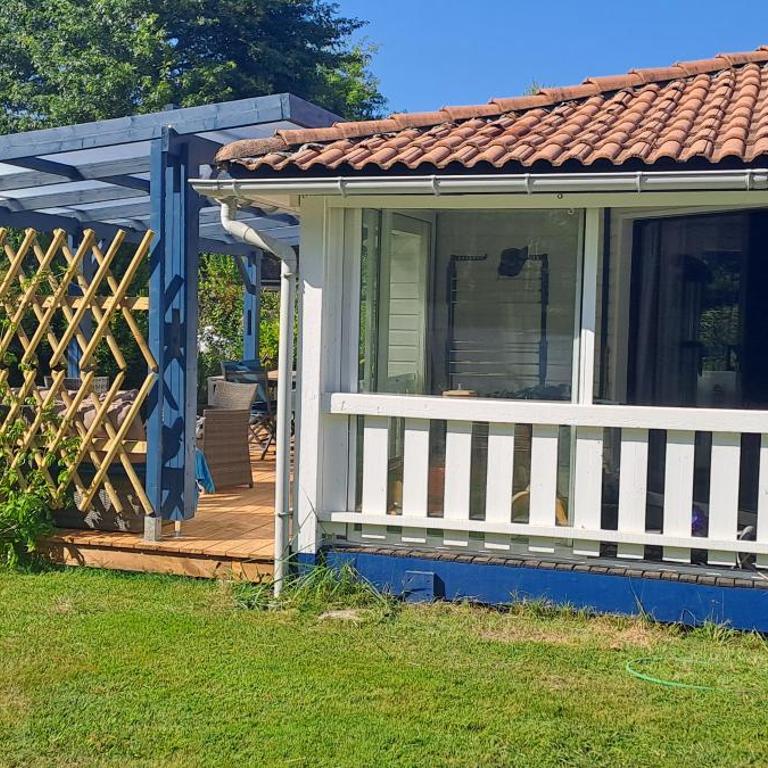 Joli chalet exotique à Biscarrosse-Lac - Maison 2 Chambres - 7