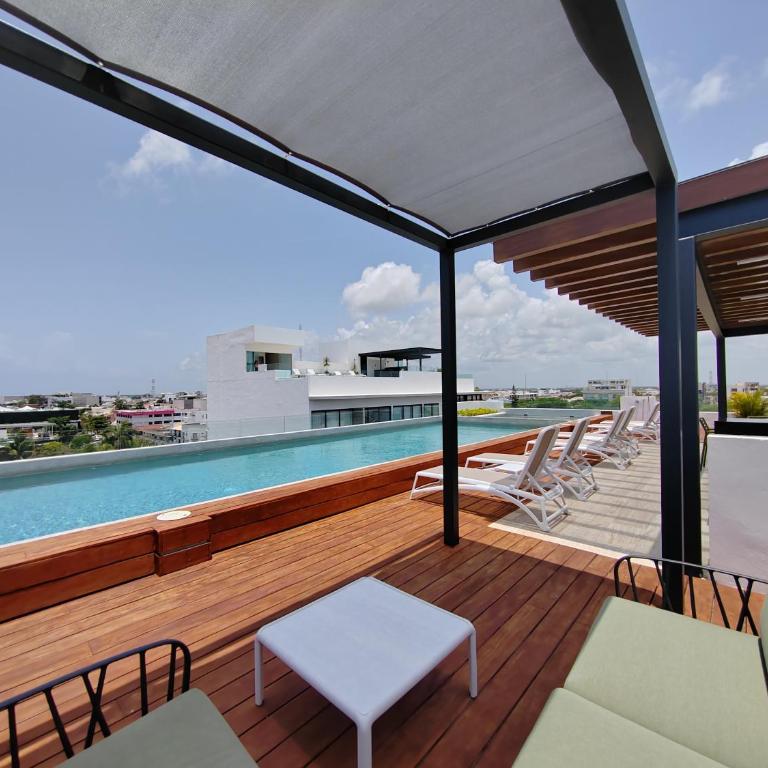NEW! Espectacular estudio en excelente zona de Playa-Pool-Lundry-GYM By Yeah - Apartamento Estudio con balcón - 16